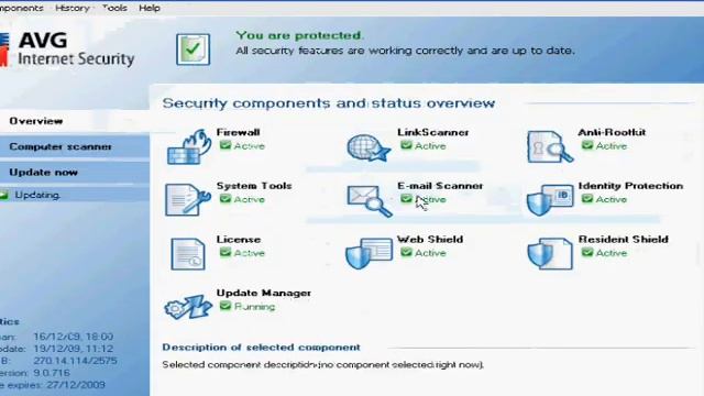 Apps - AVG Freeware (Anti-Virus and Internet Security)