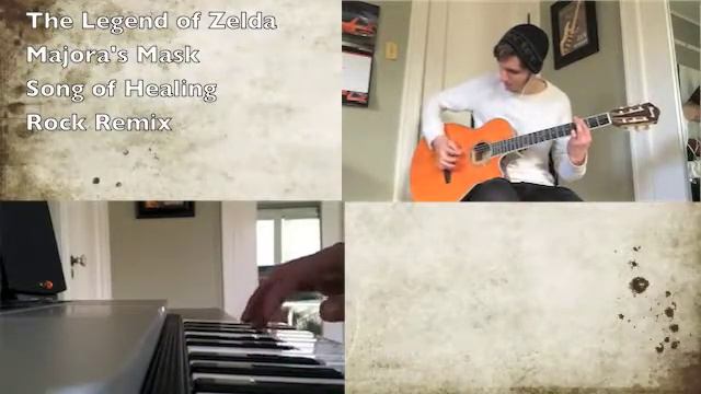 Zelda Majora's Mask Song of Healing Rock Cover
