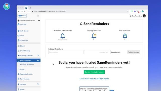 How to Use Sanebox to Tackle your Inbox