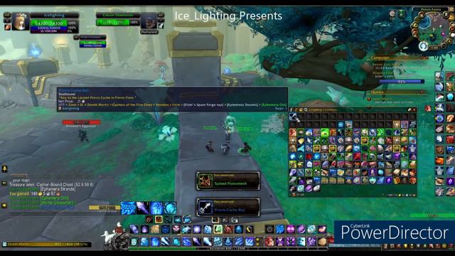 Provis Cache Key wow - Provis Cache wow - Forge Tap - Ephemera Strands wow - Ephemera Orb wow