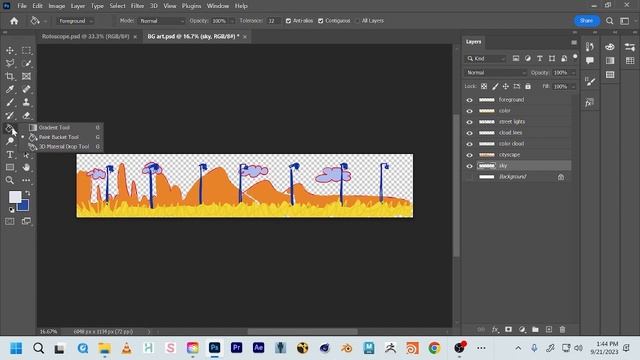 Rotoscope Workflow–Photoshop Timeline, After Effects Compositing (Windows 11)