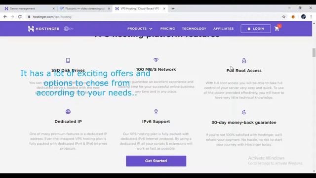 Installing Flussonic server 2019 on hostinger VPS
