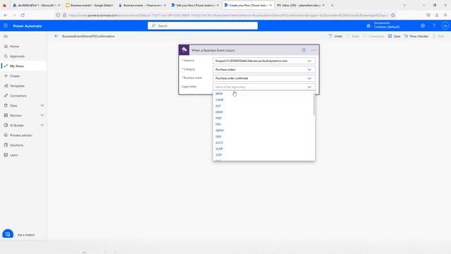 1. Business Events in Microsoft D365 FinOps & Power Automate Tutorial
