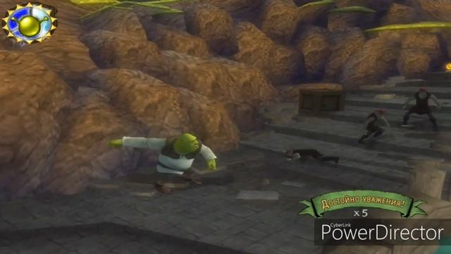 Прохождение Шрек 3 Часть 1 (PC) (Без коментариев)