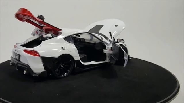 Jada Hollywood Rides: ROBOTECH Rick Hunter Figure & 2020 Toyota Supra 1/24 Scale