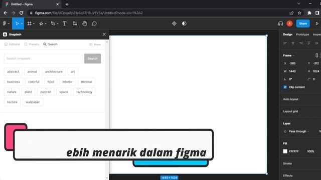 Pengenalan Plugin Figma - Unsplash