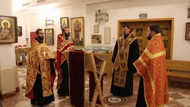 День Победы в кафедральном соборе Мадрида