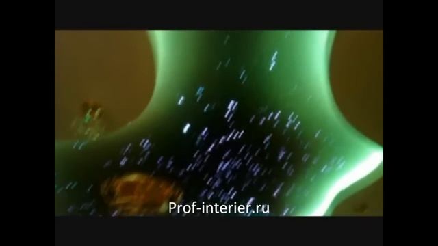 натяжные потолки звёздное небо, двухуровневые со светодиодной подсветкой