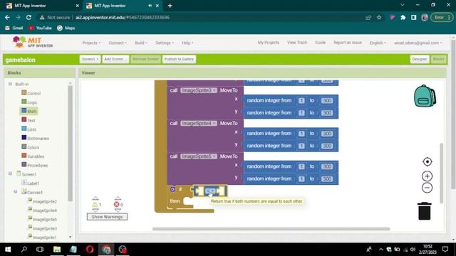 Dasar Pemrograman Android || Game Pecah Balon || MIT App Inventor