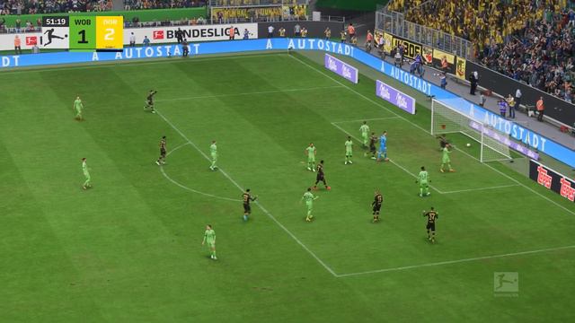 FIFA 23 | VFL Wolfsburg 1 - 4 Borussia Dortmund | Bundesliga - MD 25 - 22/23