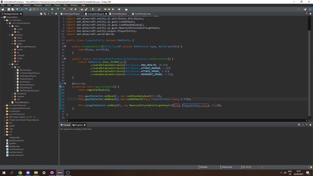 Minecraft Modding Tutorial 1.16 | 19.0 - Basic Entities