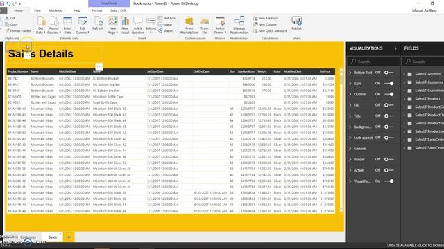 Bookmarks PowerBI