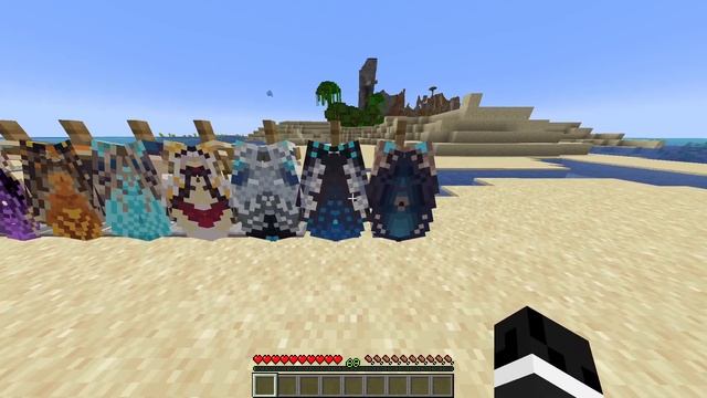 Genshin Impact Elytra Minecraft Texture Pack!