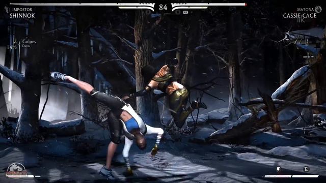 Mortal Kombat X Gameplay Baraka, Rain, Tanya, Sindel NPC's Mod 1080p 60FPS