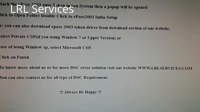 How to install epass 2003 token driver