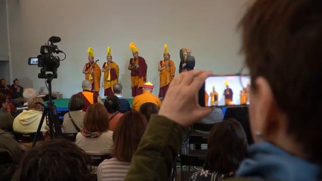 Торжественное открытие Буддийского фестиваля благой удачи в Москве
