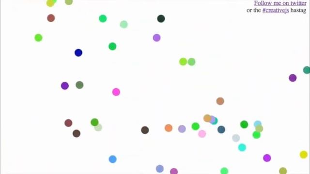 Bouncing Balls with HTML5 Canvas