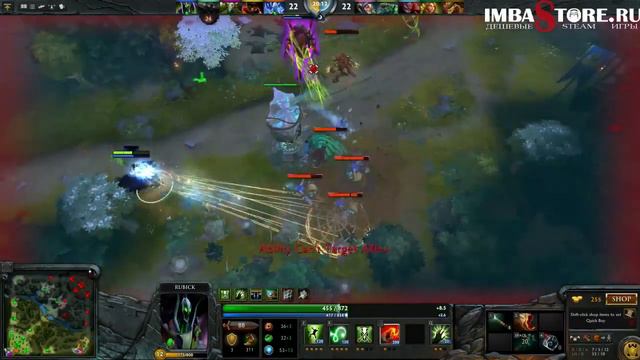 11.03.2014 Solo w/ Cake, Goodoq, Faker: Dota2 RMM (Rubick Game#5)