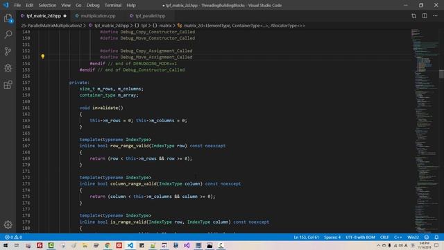 TBB #25: Must-Know C++ Debugging Technique - Parallel Matrix Multiplication