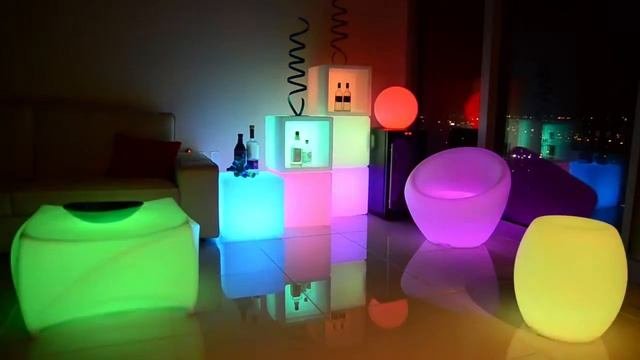 Световая LED мебель, новинка