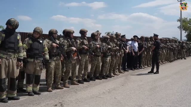 Тренировка полицейских по предупреждению и пресечению преступлений террористического характера