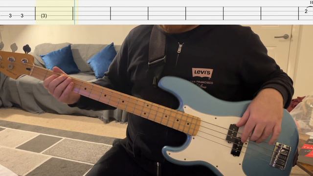 Metallica - Screaming Suicide (Bass Cover With Tabs)