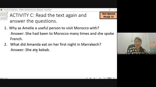 FORM 4 READING (LESSON 62) 6 JULY 2020