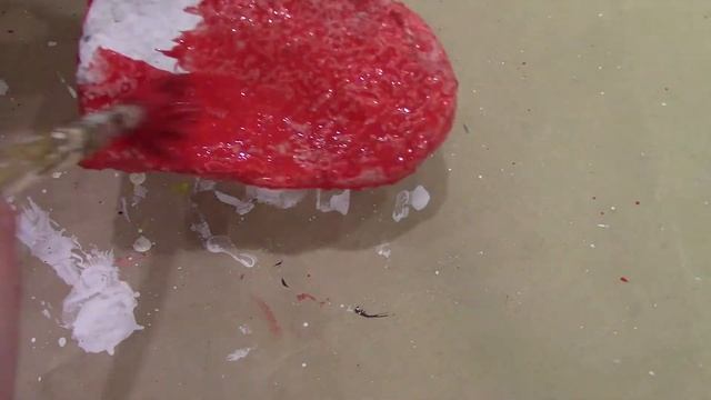 DIY. Идея для подарка на 8 Марта или День Влюбленных. 2 часть. Сердечко из папье-маше своими руками