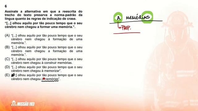 CORREÇÃO DE PROVA CBMPE 2024 | INSTITUTO AOCP - PORTUGUÊS OFICIAL E PRAÇA