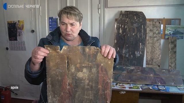 Ікони що знайшли на Чернігівщині  реставрації не підлягають