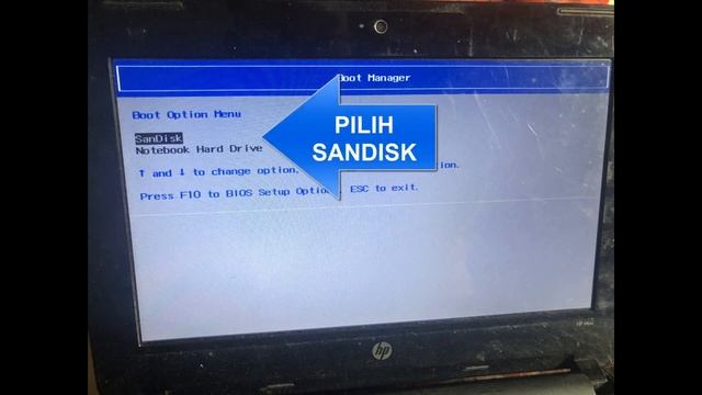 CARA INSTALL WINDOWS DI NETBOOK HP MINI
