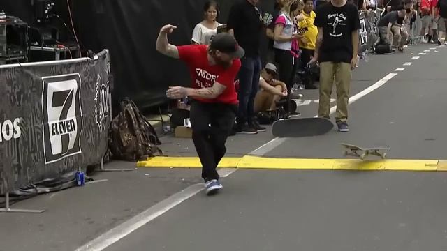 Mike Vallely, Skate Streetstyle: Run 1, Toyota City Championships Brooklyn 2014