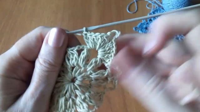 Красивый узор крючком