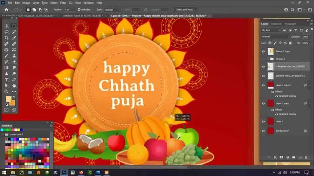 Graphics Design // Poster Design Like this Very Easy in Photoshop 22