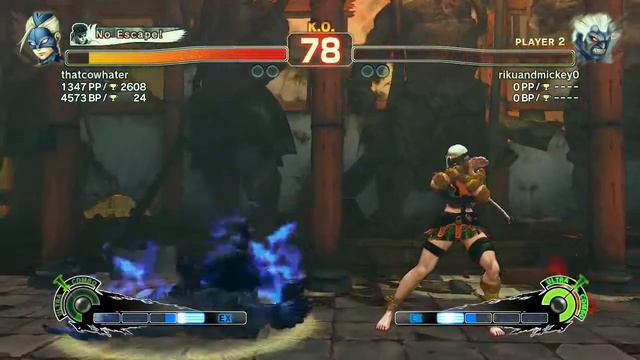 Ultra Street Fighter IV battle: Decapre vs Oni
