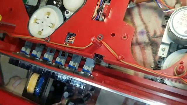 Sanyo M W730 разборка и замена пасиков