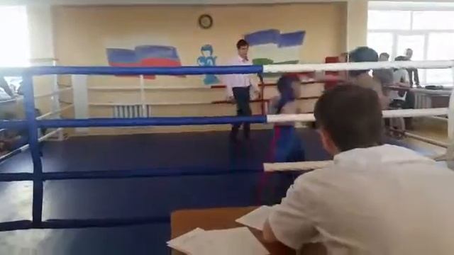 Мой бой по кикбоксингу