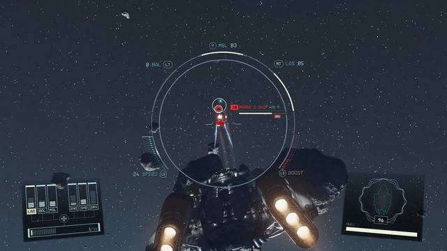 Starfield Damage Moara Ship Dock with Moara Ship