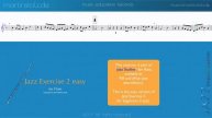 Jazz Exercise 2 easy for Flute