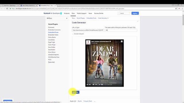 How To Embed Facebook Post To Wordpress Blog Post