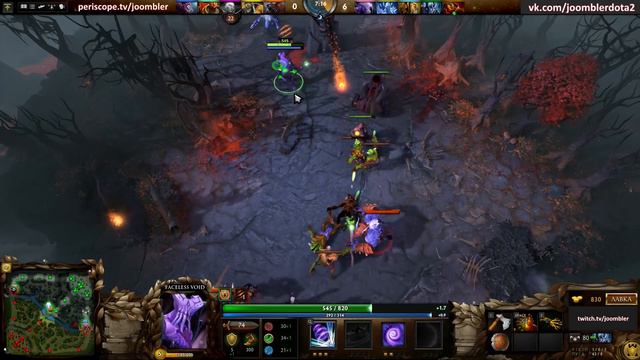 КАК ЗАСТАВИТЬ ВСЕХ ЛИВНУТЬ В ДОТА 2 | FACELESS VOID