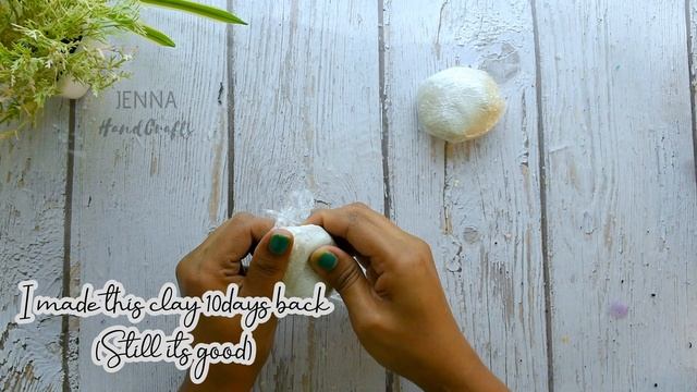 Homemade Air Dry Clay | Wall Putty Clay Recipe | How to make clay at home