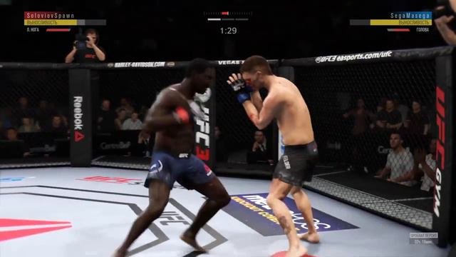 Выходной стрим по UFC 3 на PS4 с MrSpawn-ом 