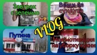 Завтрак с зеленью Новые старые вещи Заехали в Путину Мотивации на уборку VLOG Дневник молодой мамы