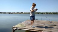 РЫБАЛКА на КАРПА. УРА! Отличный улов! ЧЕРЕПАХА съела нашу колбасу!