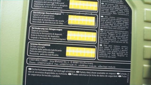 Liqui Moly Molygen 5W50 Jak wygląda oryginalny olej silnikowy?