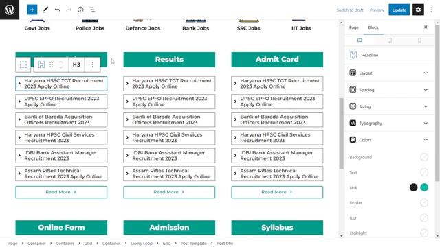How to Create Job Website on WordPress | Create Job / Sarkari Results Website