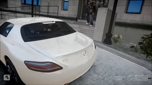 GTA 4 2011 Mercedes Benz SLS AMG Download HD 1080p iCEnhancer 1.2.5Final UPDATE