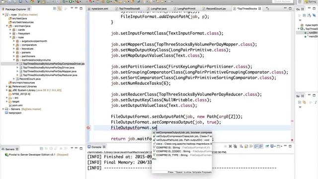 Hadoop Map Reduce Development - Compression Map Reduce Demo