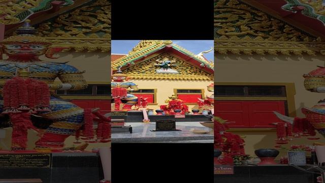 Бангкок. Храм  Wat Kaew Fah, возле пристани Kiak Kai